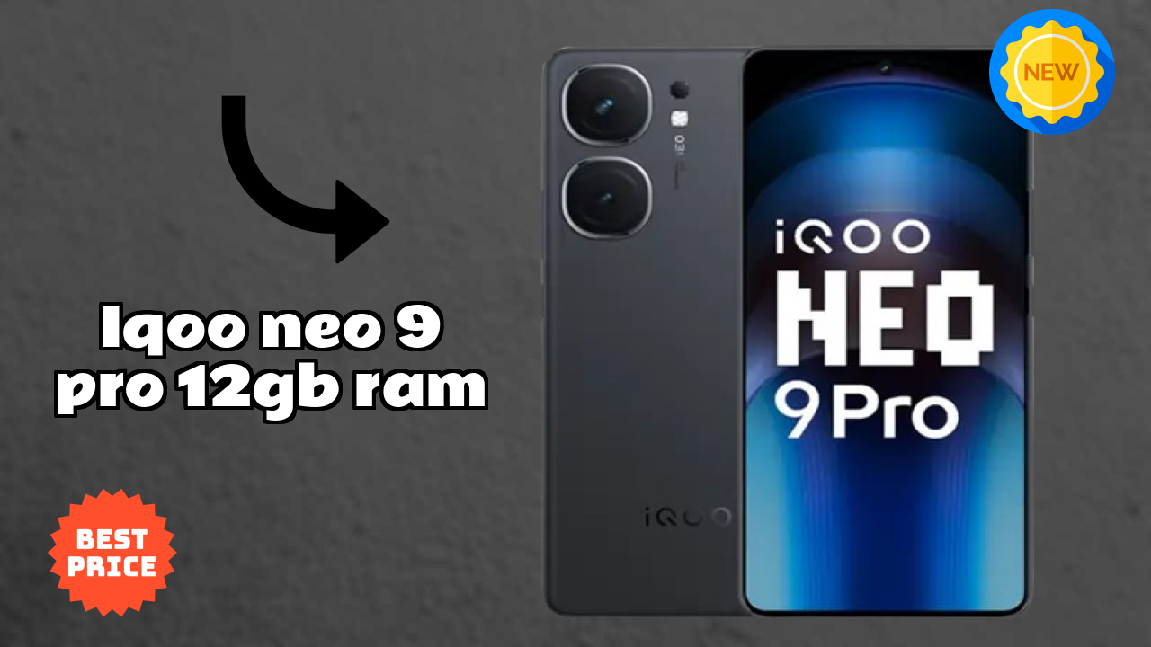 IQOO Neo 9 Pro 12GB RAM Battery Life: 5160 MAh Charging Speed