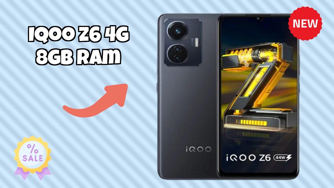 IQOO Z6 4G 8GB RAM Price: ₹11,990 - Complete Review