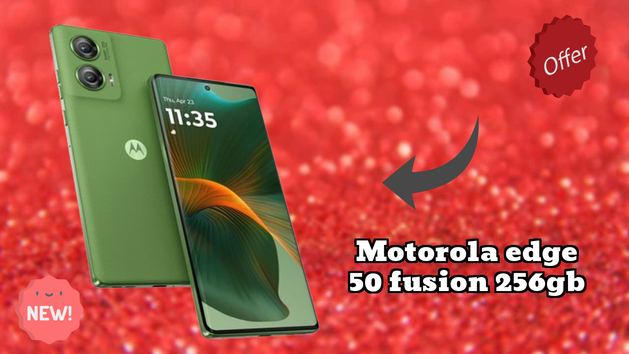 Motorola Edge 50 Fusion 256GB Battery Life: 5000 MAh Charging Speed