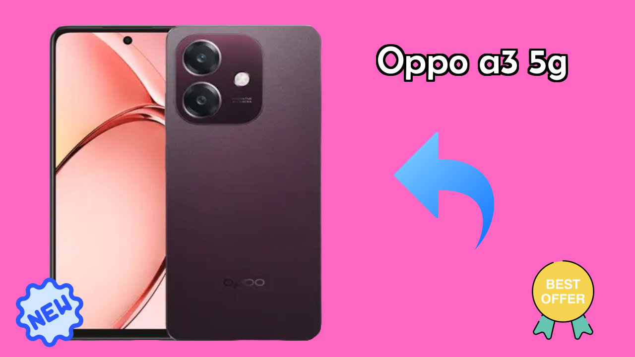 OPPO A3 5G at ₹13,399 - Best Features Explained